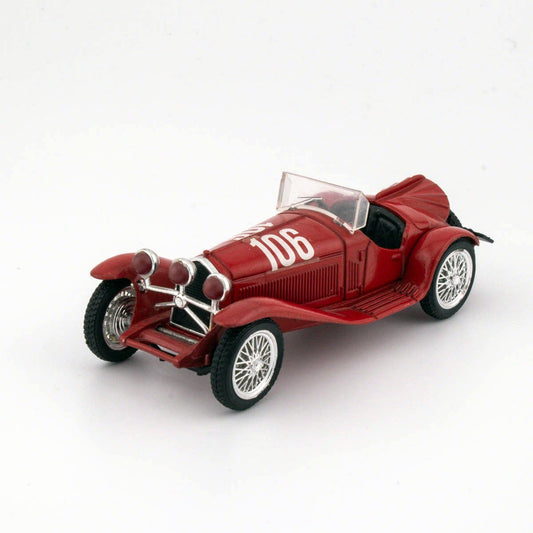 Brumm r78 1/43 Scale ALFA ROMEO 2300 8C 1932 MILLE MIGLIA Excellent Loose Model - DT Collectable Toys