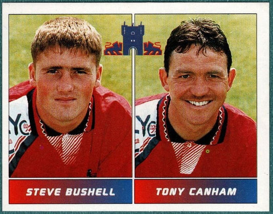 Panini Sticker Bushell / Canham York City No.551