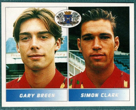 Panini Sticker Breen / Clark Peterborough United No.486