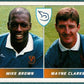 Panini Sticker Brown / Clarke Shrewsbury Town No.513