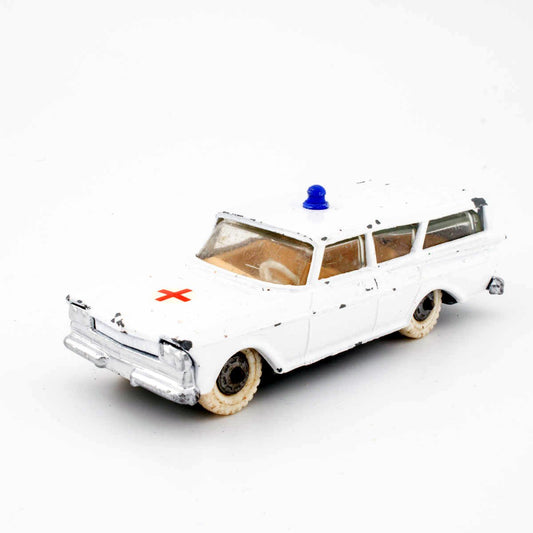 Code 3 Lone Star 1478 NASH RAMBLER AMBULANCE Roadmasters Excellent Diecast Model - DT Collectable Toys