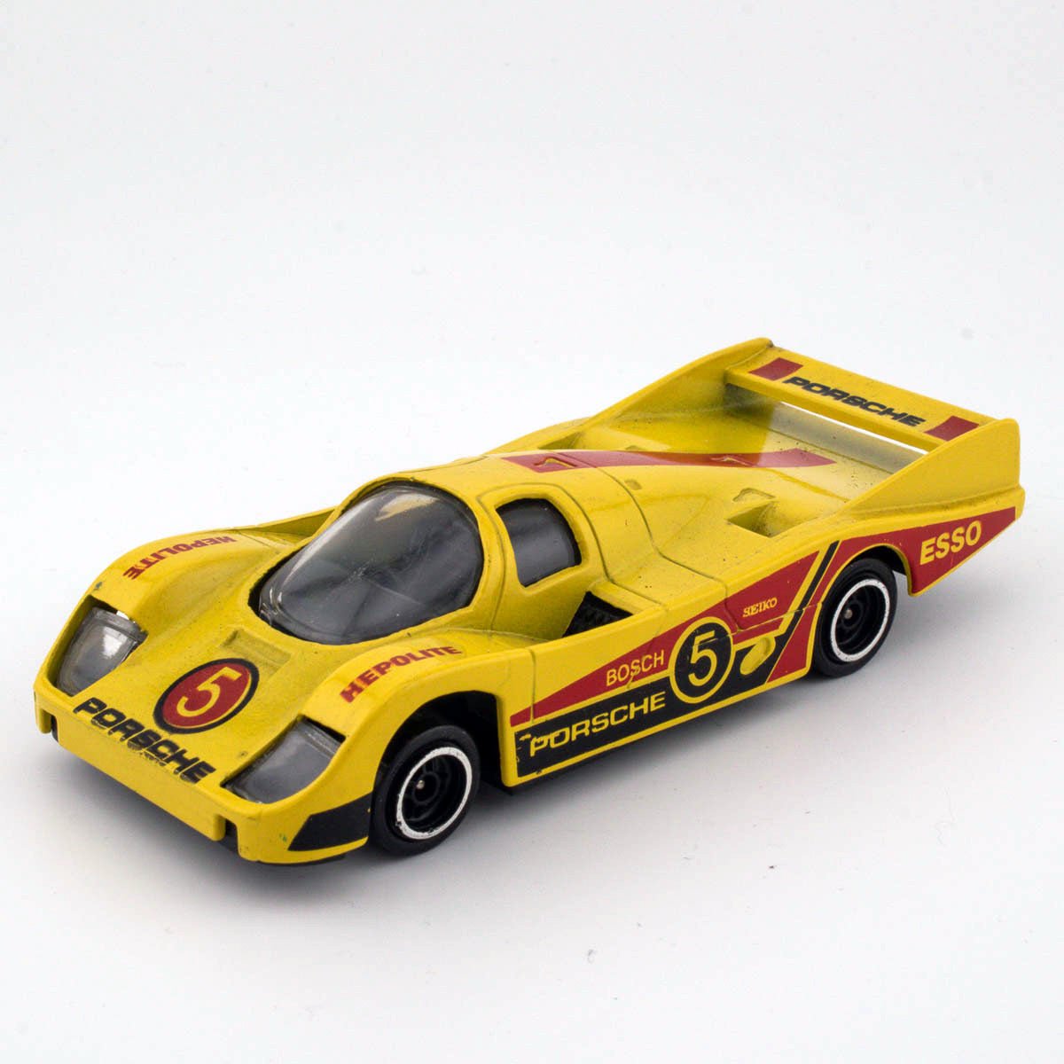 Corgi C100/1 1982 Porsche 956 Yellow & Red Livery Excellent Loose Diecast Model Picture 1