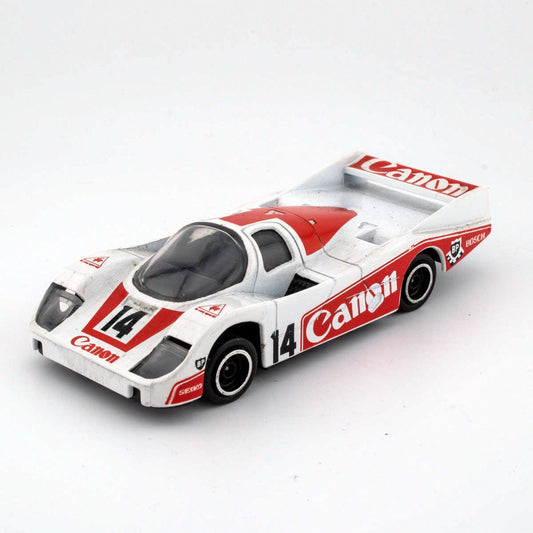 Corgi C101 Porsche 956 White & Red Canon Livery Excellent Loose Diecast Model - DT Collectable Toys