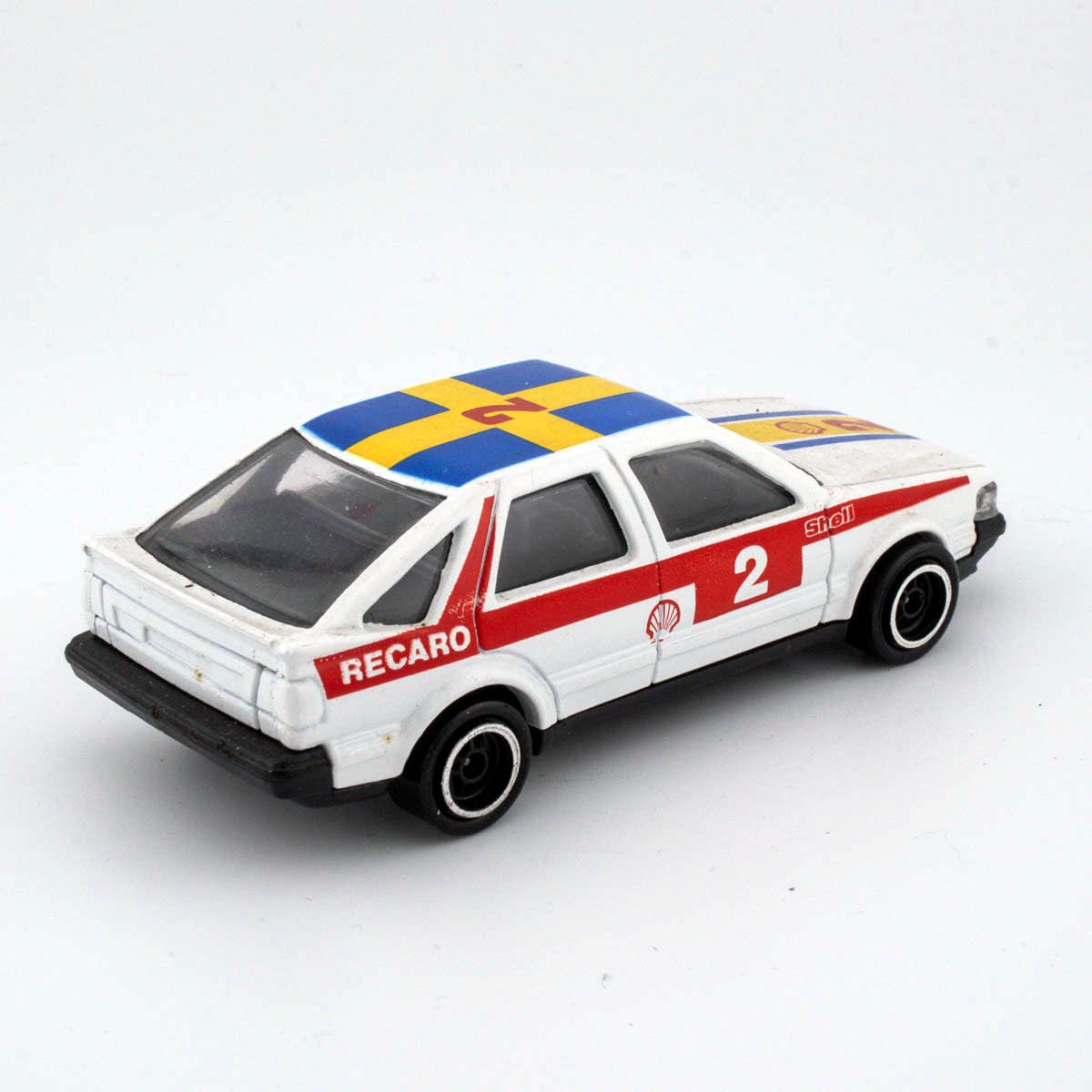 Corgi Classics C107 Saab 9000 Rally Car Swedish Livery Exc. Loose Diecast Model - DT Collectable Toys