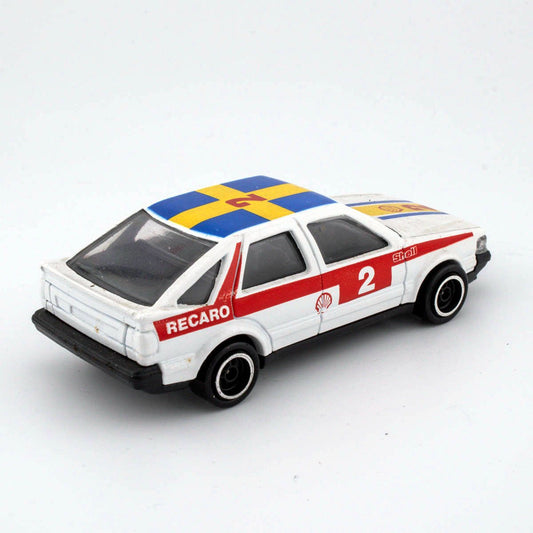 Corgi Classics C107 Saab 9000 Rally Car Swedish Livery Exc. Loose Diecast Model - DT Collectable Toys