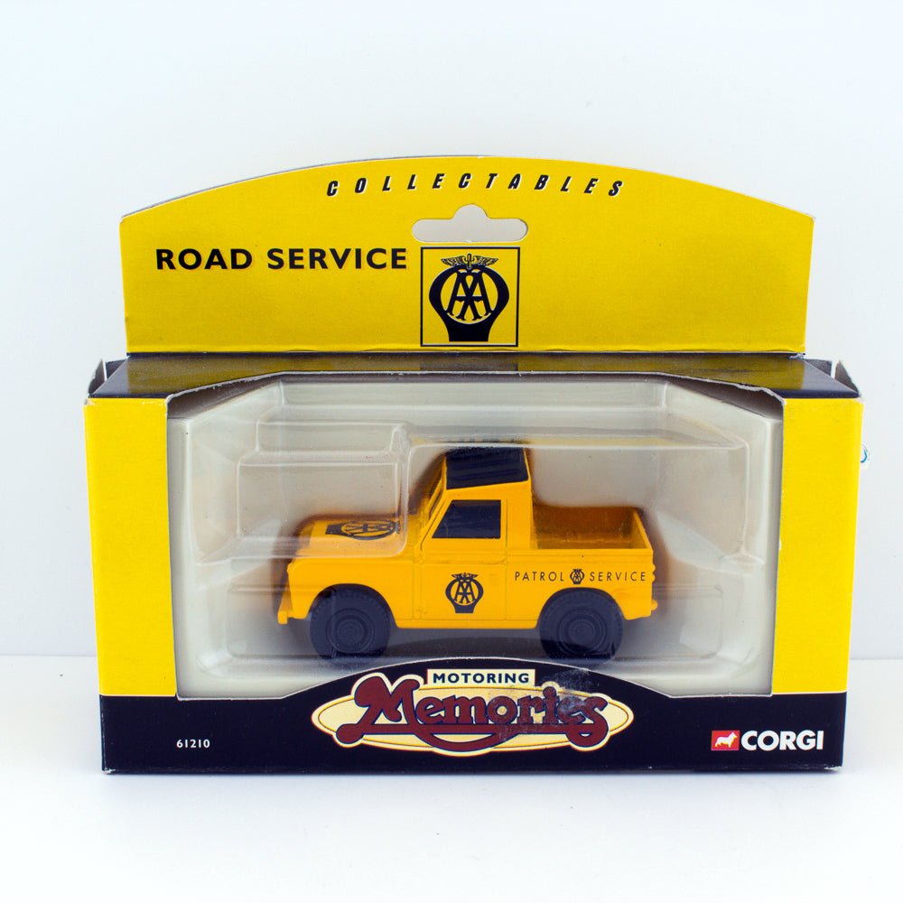 Corgi Motoring Memories 61210 AA Road Service Land Rover Mint In Box