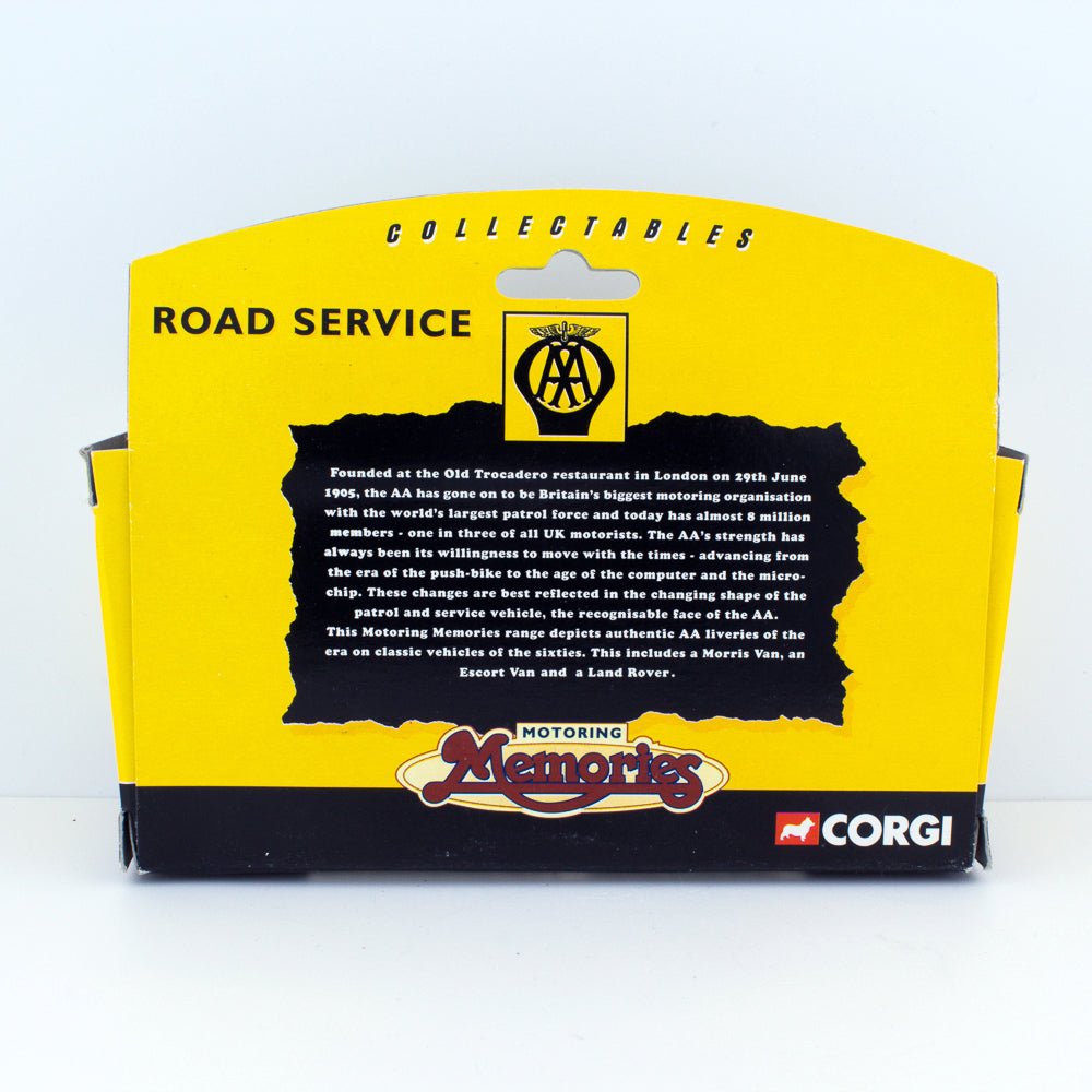 Corgi Motoring Memories 61210 AA Road Service Land Rover Mint In Box