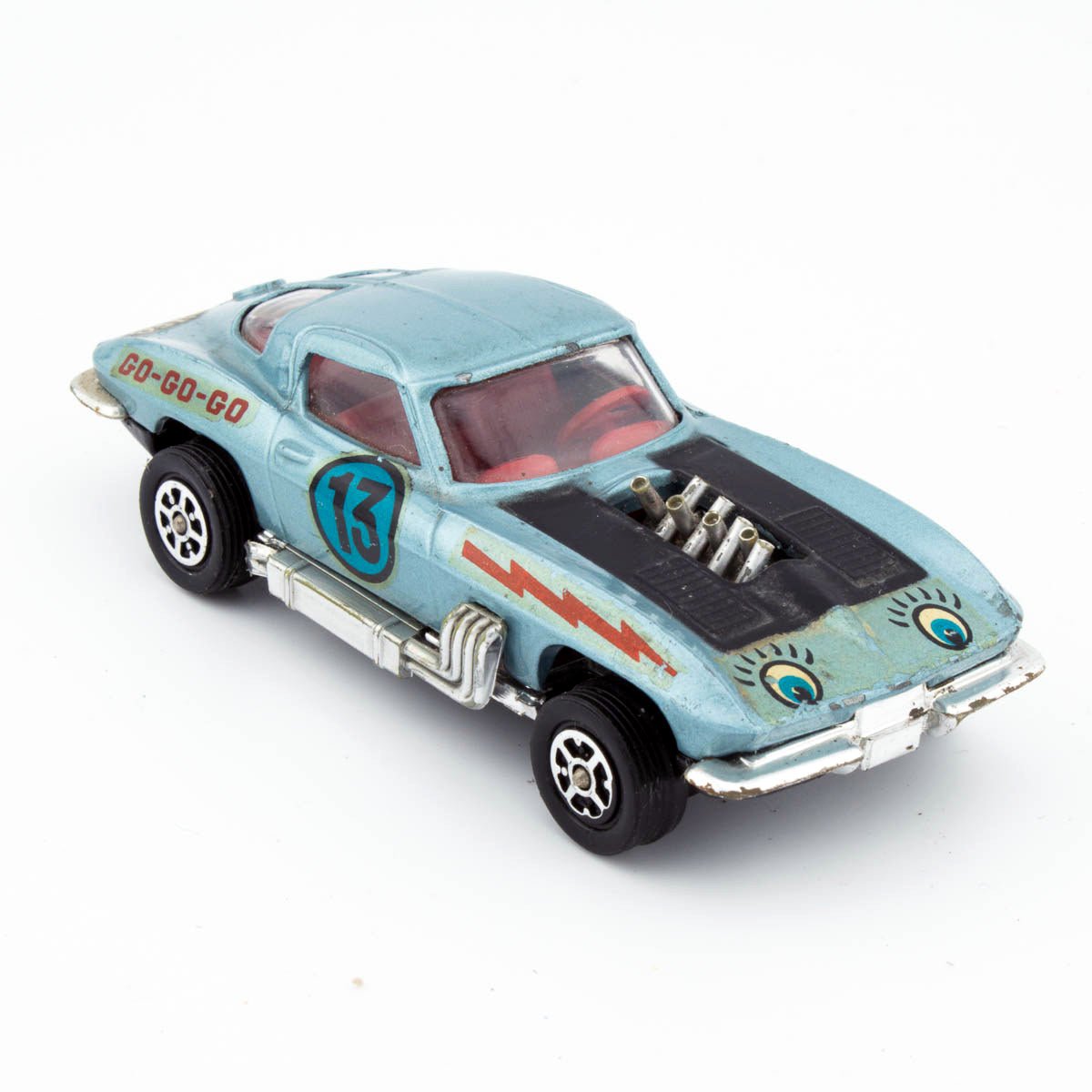 Corgi Toys 376 CUSTOMISED CHEVROLET CORVETTE STINGRAY Excellent Diecast Model - DT Collectable Toys