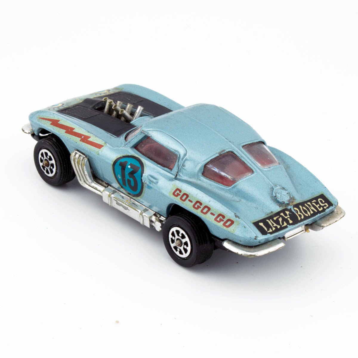 Corgi Toys 376 CUSTOMISED CHEVROLET CORVETTE STINGRAY Excellent Diecast Model - DT Collectable Toys
