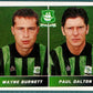 Panini Sticker Burnett / Dalton Plymouth Argyle No.496