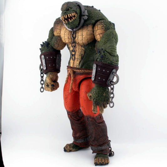 DC Direct Batman Arkham City Killer Croc Deluxe Figure Excellent - DT Collectable Toys