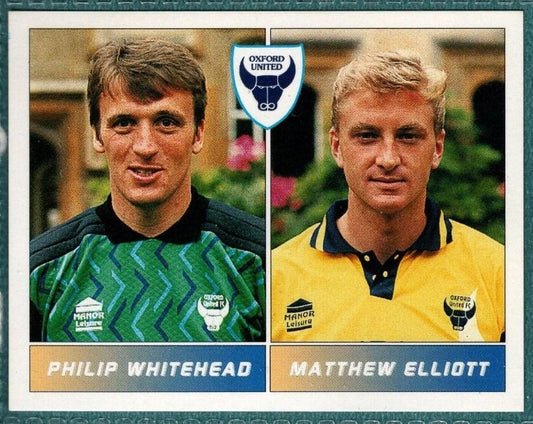 Panini Sticker Whitehead / Elliott Oxford United No.476