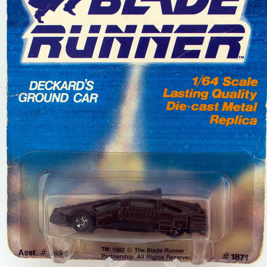 ERTL BLADE RUNNER 1871 DECKARD'S GROUND CAR, USA 1982, NIP, 1:64 Rare UK Find