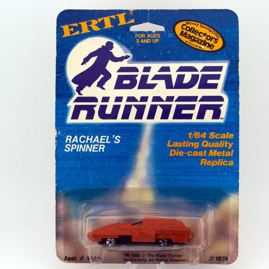 ERTL BLADE RUNNER 1874 RACHAEL'S SPINNER, USA 1982, NIP 1:64 Rare UK Find