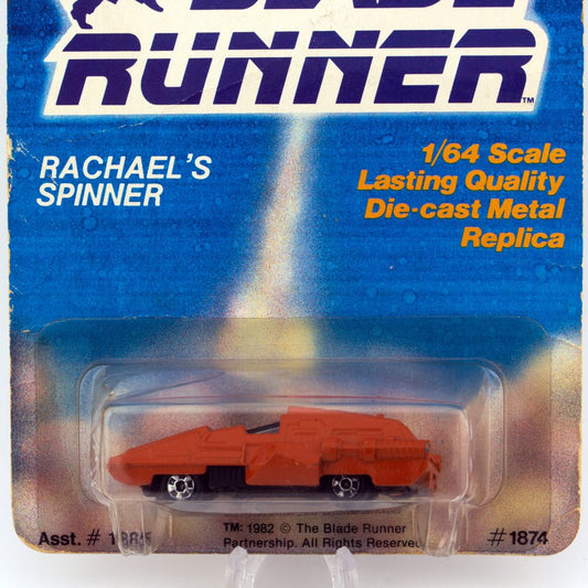 ERTL BLADE RUNNER 1874 RACHAEL'S SPINNER, USA 1982, NIP 1:64 Rare UK Find