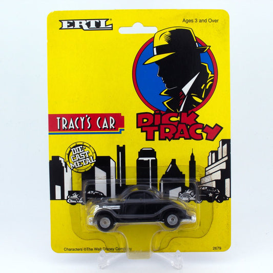 ERTL Dick Tracy, Tracy's Car Mint in Original Blister Packaging, Disney 1990