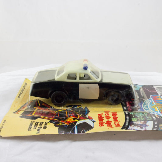Fleetwood Toys FALL GUY 1982 Motorized Break - Apart Police Car Mint & Boxed, RARE