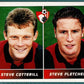 Panini Sticker Cotterill / Fletcher Bournemouth No.385