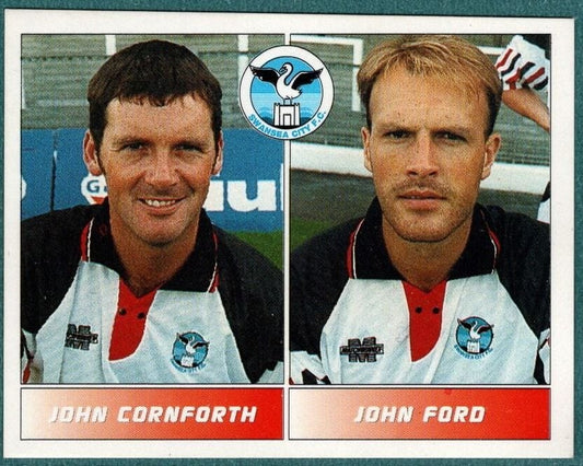Panini Sticker Cornforth / Ford Swansea City No.527