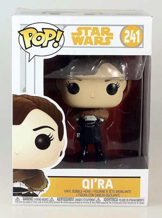 Funko POP! Star Wars 241 QI'RA New Vinyl Bobble Head Toy Solo A Star Wars Story