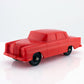Galanite Mercedes - Benz 200 1965 Vintage Blue Vinyl Plastic Model Made in Sweden