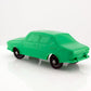 Galanite SAAB 99 1969 Vintage Green Vinyl Plastic Model Made in Sweden