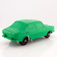 Galanite SAAB 99 1969 Vintage Green Vinyl Plastic Model Made in Sweden