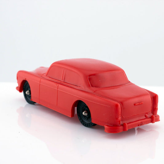 Galanite Volvo 121 Amazon 1965 Vintage Red Vinyl Plastic Model Made in Sweden