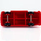 Galanite Volvo 121 Amazon 1965 Vintage Red Vinyl Plastic Model Made in Sweden