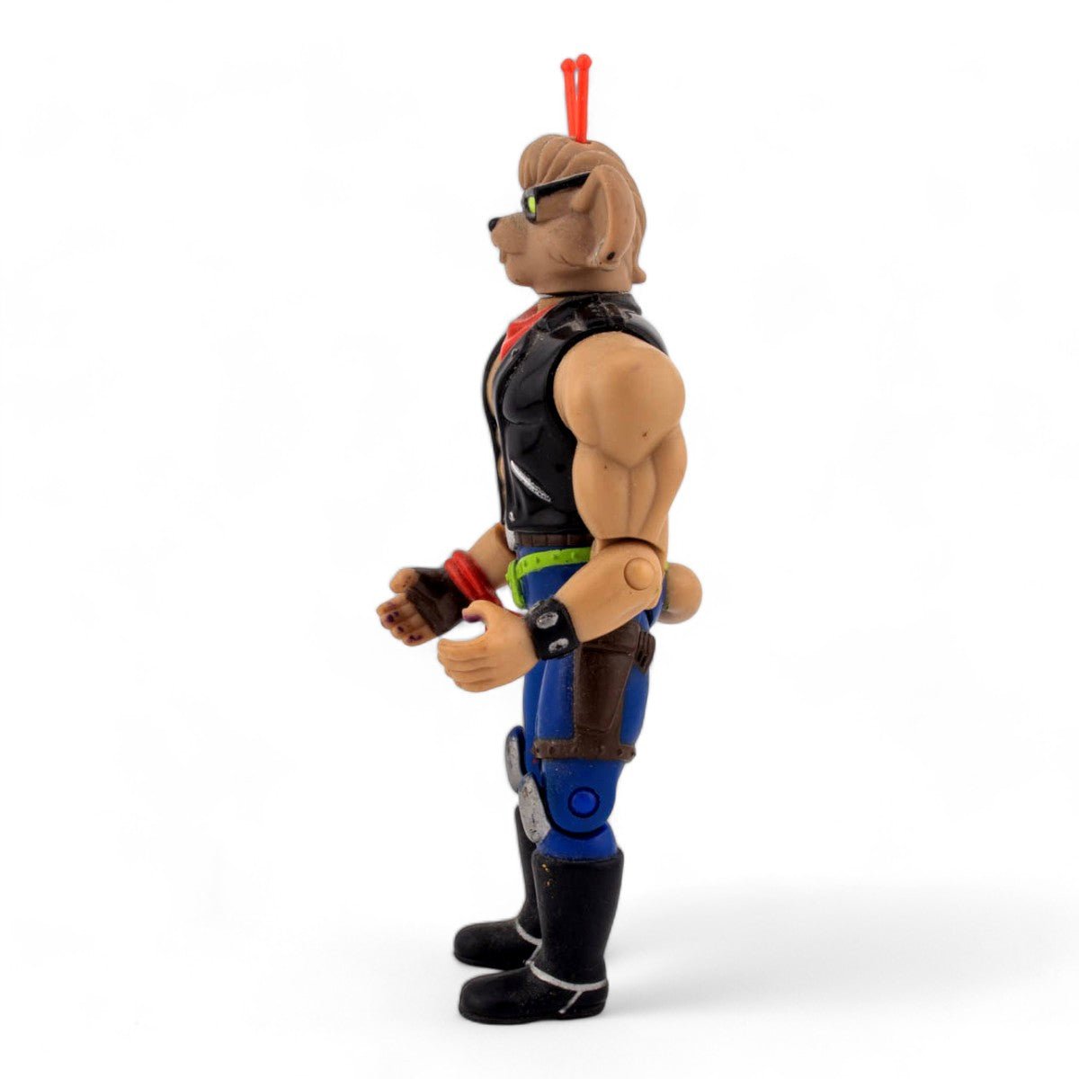 Galoob Biker Mice From Mars THROTTLE 1993 Action Figure - DT Collectable Toys