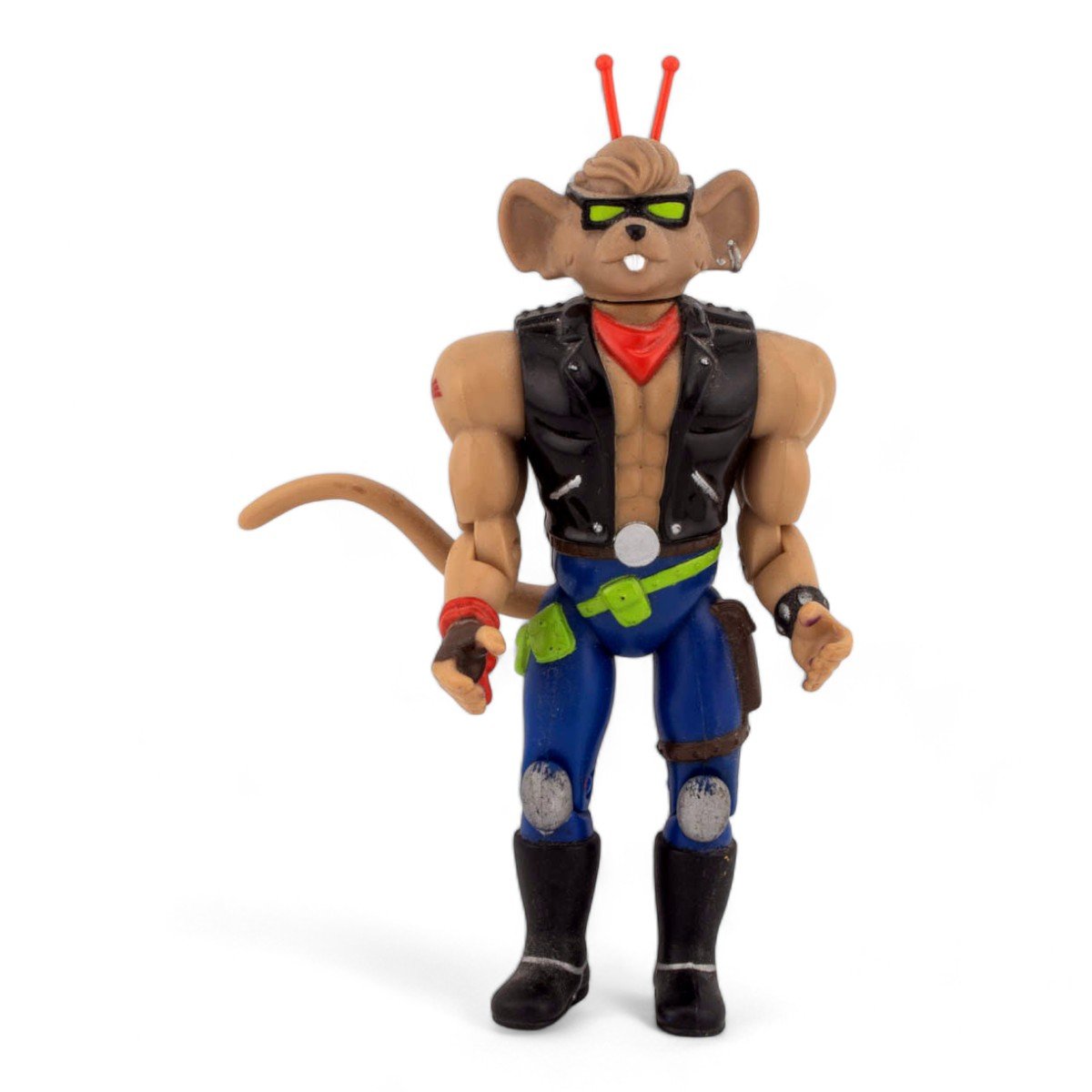Galoob Biker Mice From Mars THROTTLE 1993 Action Figure - DT Collectable Toys
