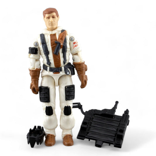 GI JOE BLIZZARD v1 1988 HASBRO PALITOY VERY GOOD VINTAGE ACTION FIGURE - DT Collectable Toys