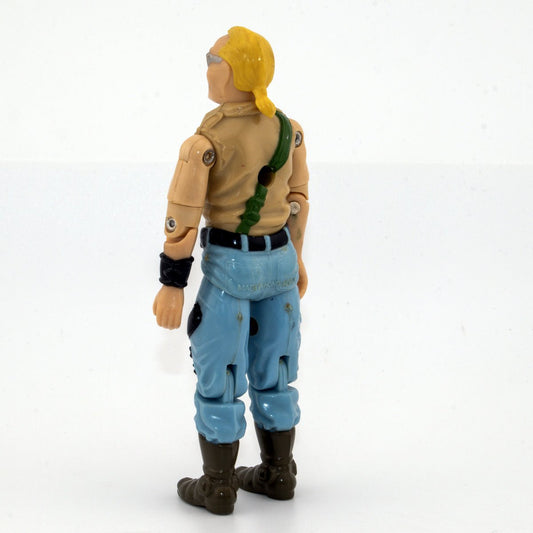 GI JOE BUZZER v1 1985 VINTAGE HASBRO PALITOY NEAR MINT ACTION FIGURE - DT Collectable Toys