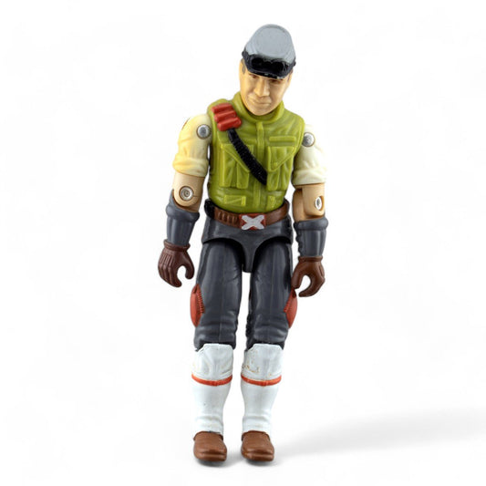 GI JOE CROSS - COUNTRY v1 1986 HASBRO PALITOY FAIR/GOOD VINTAGE ACTION FIGURE - DT Collectable Toys