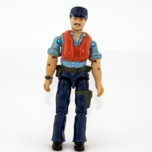 GI JOE CUTTER v1 W.H.A.L.E. DRIVER HASBRO ACTION FORCE PALITOY 1984 EXCELLENT - DT Collectable Toys