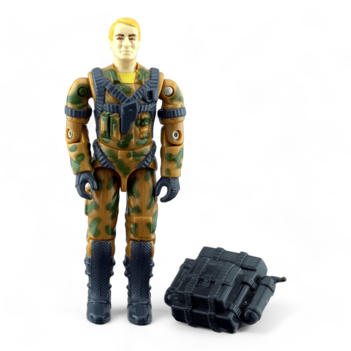 GI JOE FREEFALL v1 1990 HASBRO PALITOY EXCELLENT VINTAGE ACTION FIGURE - DT Collectable Toys