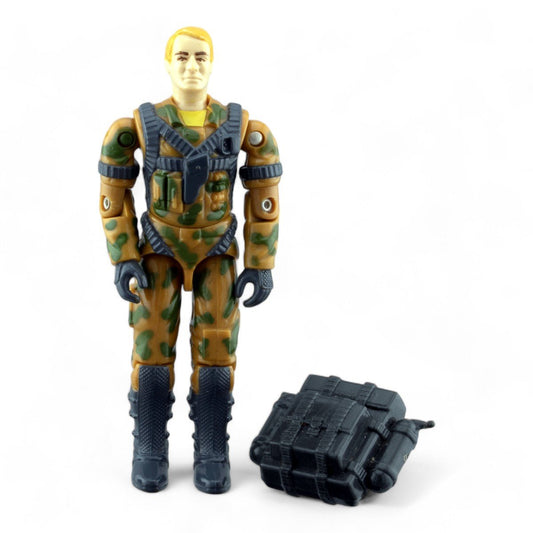 GI JOE FREEFALL v1 1990 HASBRO PALITOY EXCELLENT VINTAGE ACTION FIGURE - DT Collectable Toys