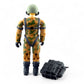 GI JOE FREEFALL v1 1990 HASBRO PALITOY EXCELLENT VINTAGE ACTION FIGURE - DT Collectable Toys