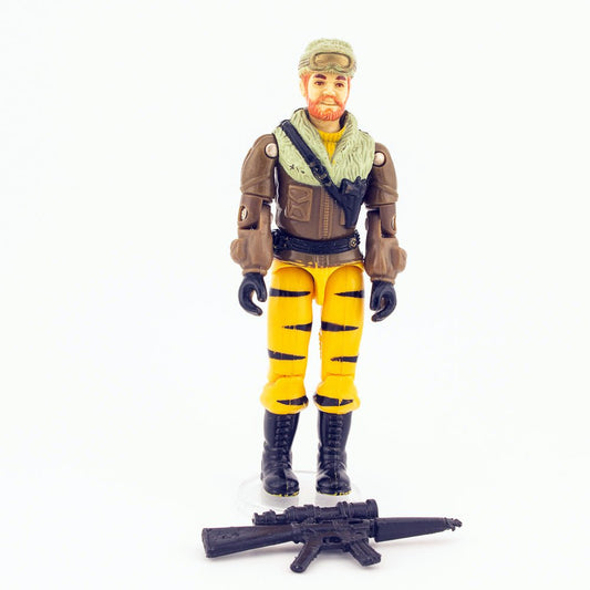 GI Joe FROSTBITE v2 Tiger Cat Driver 1988 C - 7+ Excellent ARAH Action Figure