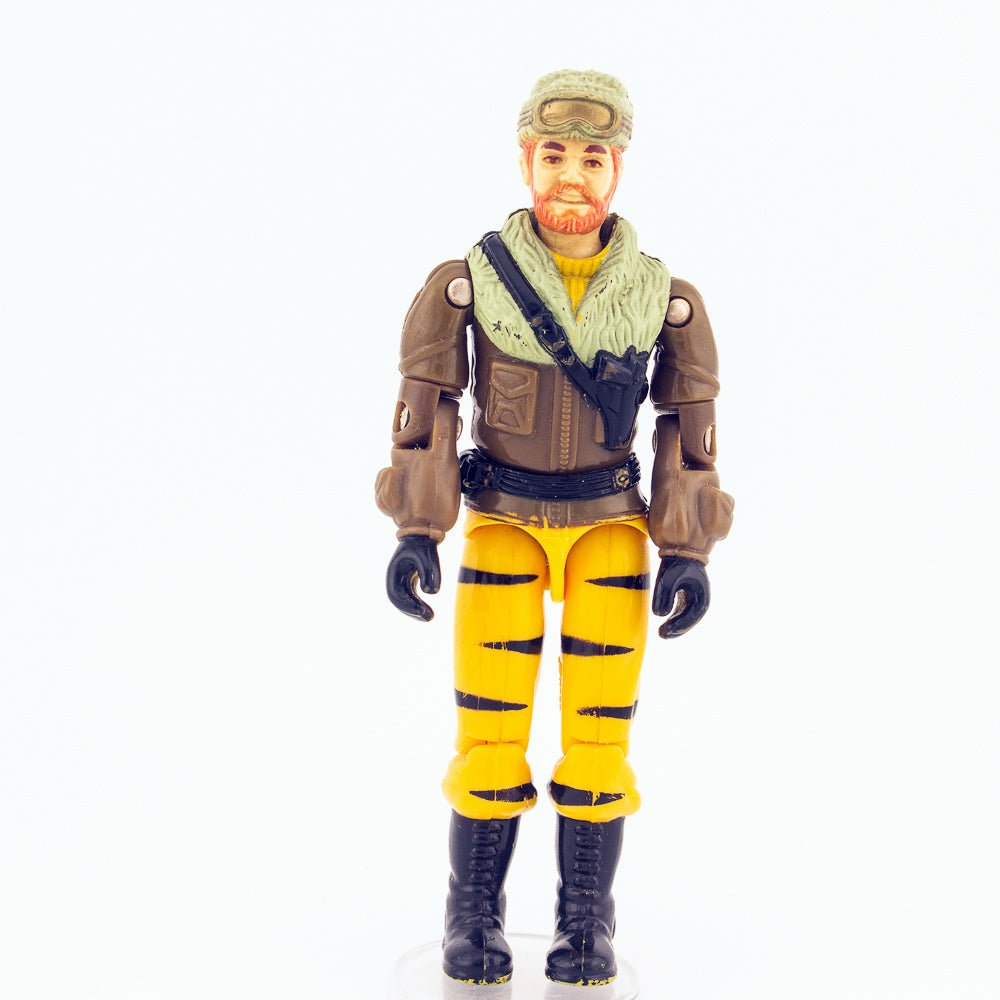 GI Joe FROSTBITE v2 Tiger Cat Driver 1988 C - 7+ Excellent ARAH Action Figure