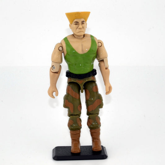 GI JOE GUILE v1 STREET FIGHTER II HASBRO 1993 EXCELLENT - DT Collectable Toys