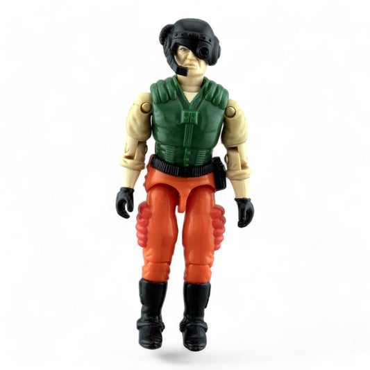 GI JOE HOT SEAT v1 1989 HASBRO PALITOY EXCELLENT VINTAGE ACTION FIGURE - DT Collectable Toys