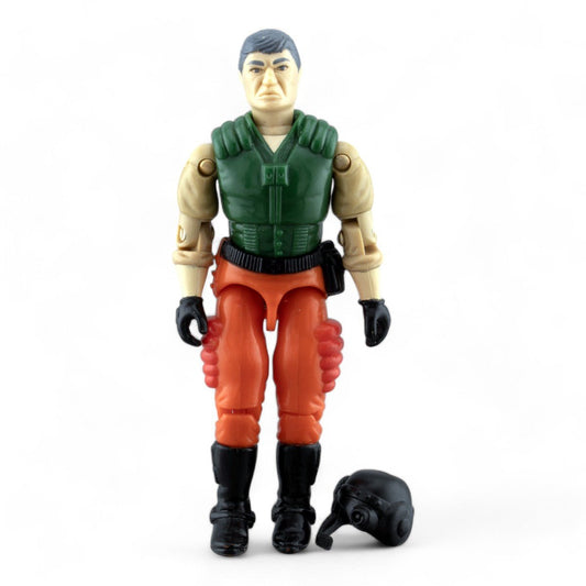 GI JOE HOT SEAT v1 1989 HASBRO PALITOY EXCELLENT VINTAGE ACTION FIGURE - DT Collectable Toys