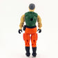 GI Joe HOT SEAT v1, Raider Driver 1989 C - 8 Excellent Loose ARAH Action Figure