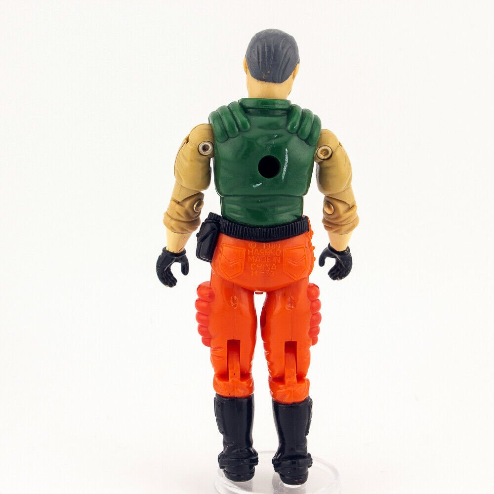 GI Joe HOT SEAT v1, Raider Driver 1989 C - 8 Excellent Loose ARAH Action Figure