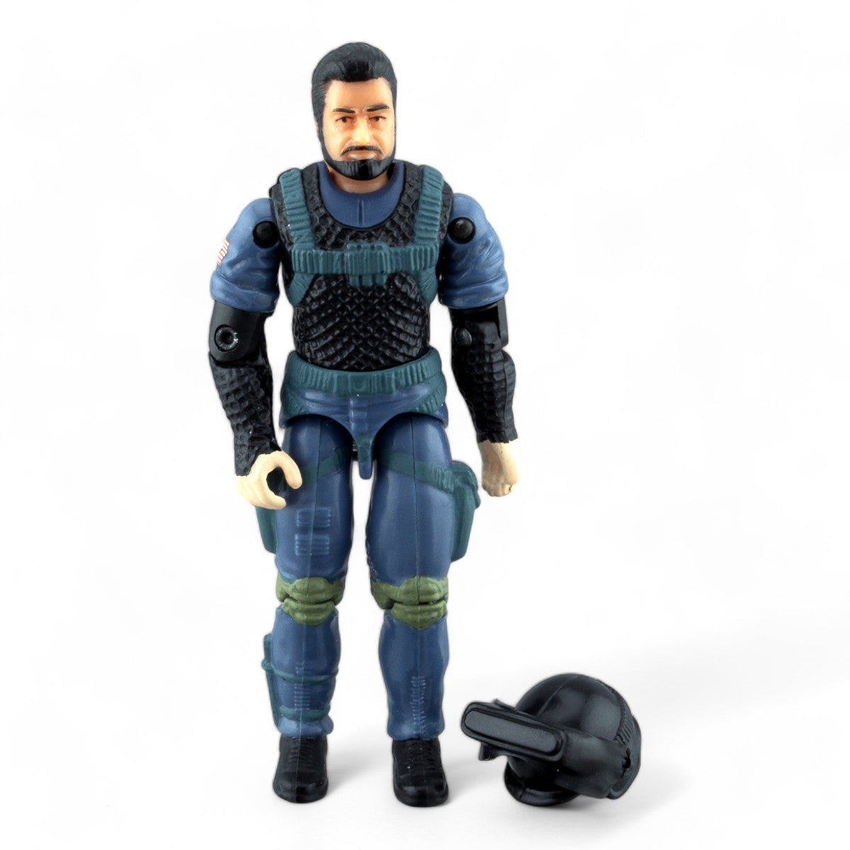 GI JOE LOW - LIGHT v5 SERIES 17 2001 NEAR MINT HASBRO ACTION FIGURE - DT Collectable Toys
