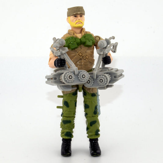 GI JOE ROCK & ROLL v2 HASBRO ACTION FORCE PALITOY 1989 ACTION FIGURE VERY GOOD - DT Collectable Toys