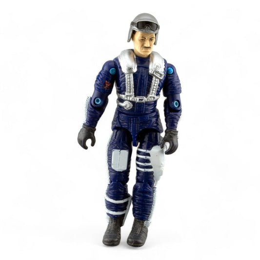 GI JOE SKYDIVE v1 1990 HASBRO PALITOY VERY GOOD VINTAGE ACTION FIGURE - DT Collectable Toys