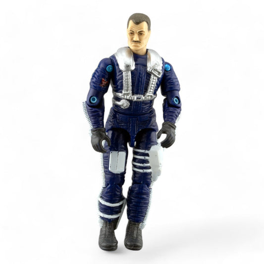 GI JOE SKYDIVE v1 1990 HASBRO PALITOY VERY GOOD VINTAGE ACTION FIGURE - DT Collectable Toys