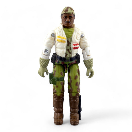 GI JOE STALKER v2 1989 HASBRO PALITOY NEAR MINT VINTAGE ACTION FIGURE - DT Collectable Toys
